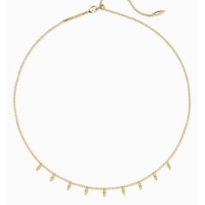 Never worn Addison Choker Necklace Kendra Scott